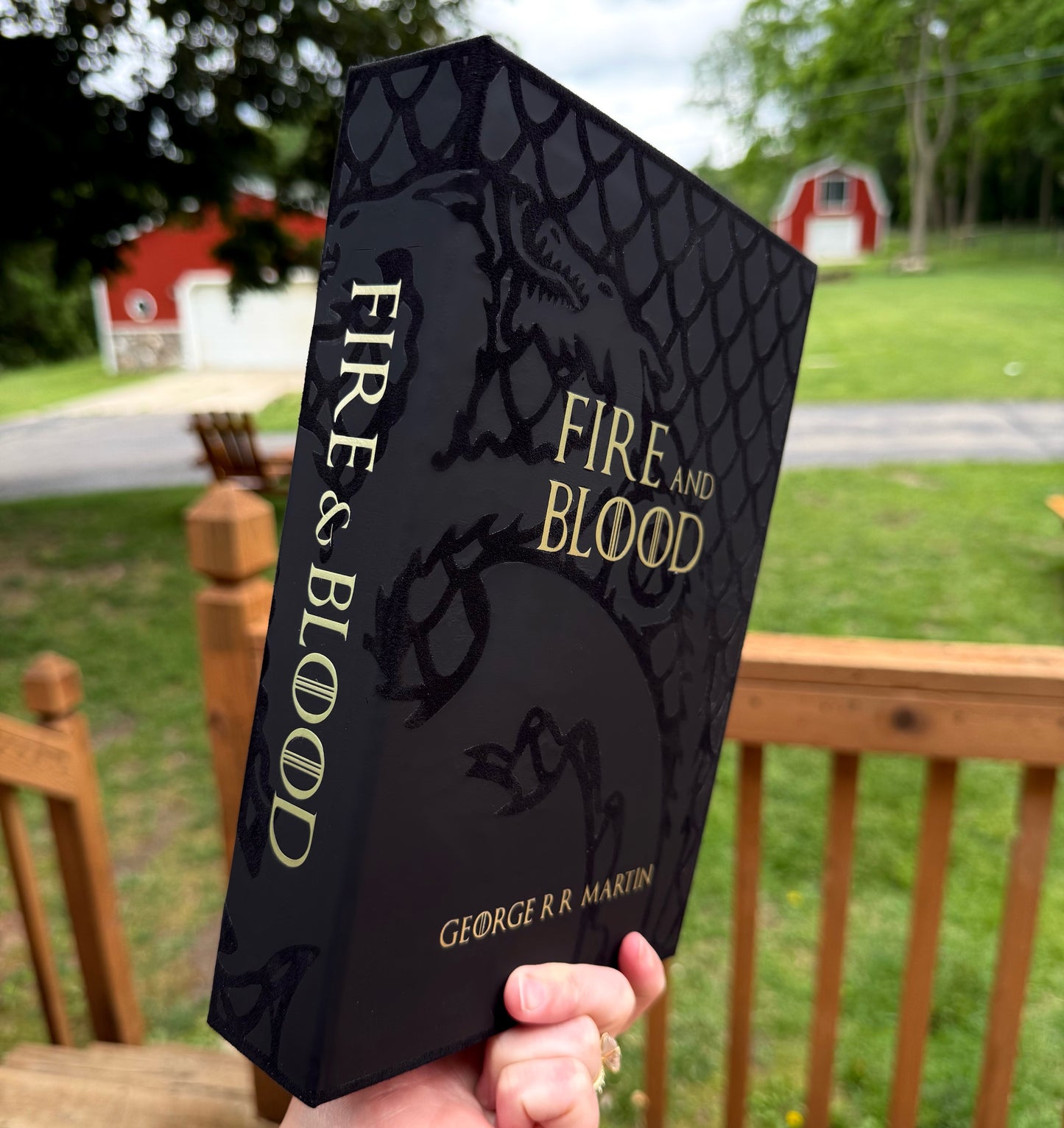 Fire & Blood Rebind - blackout edition