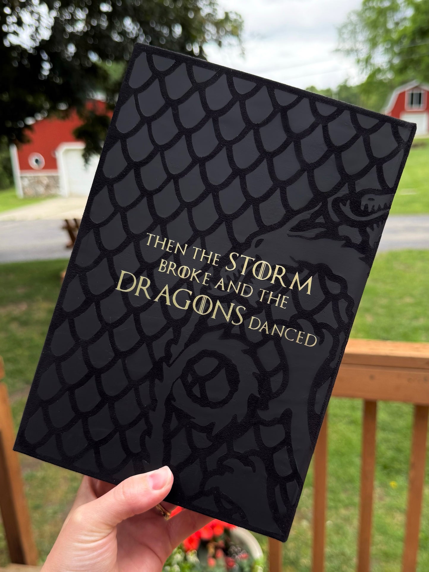 Fire & Blood Rebind - blackout edition