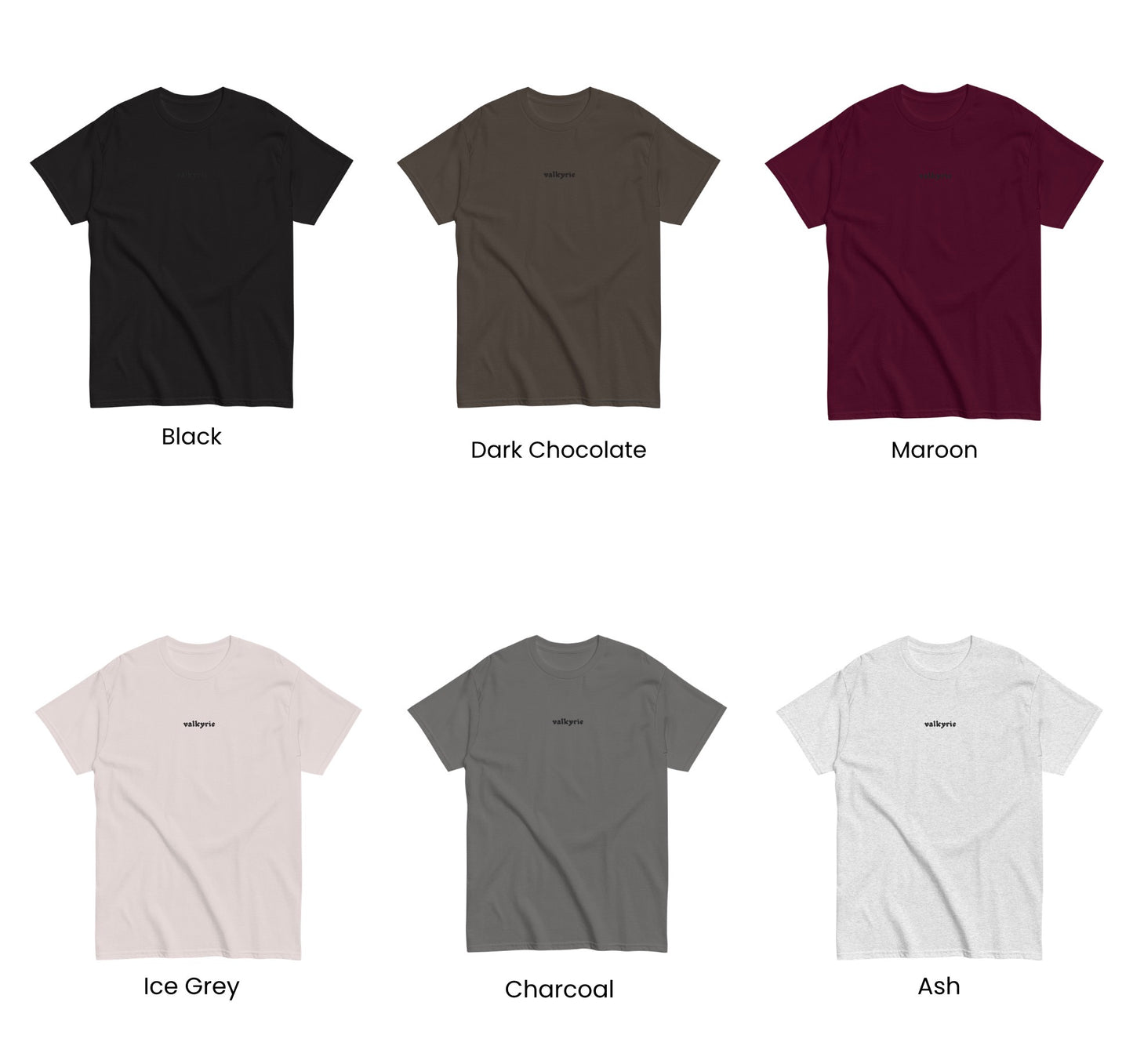 Valkyrie Embroidered Tee - Unisex