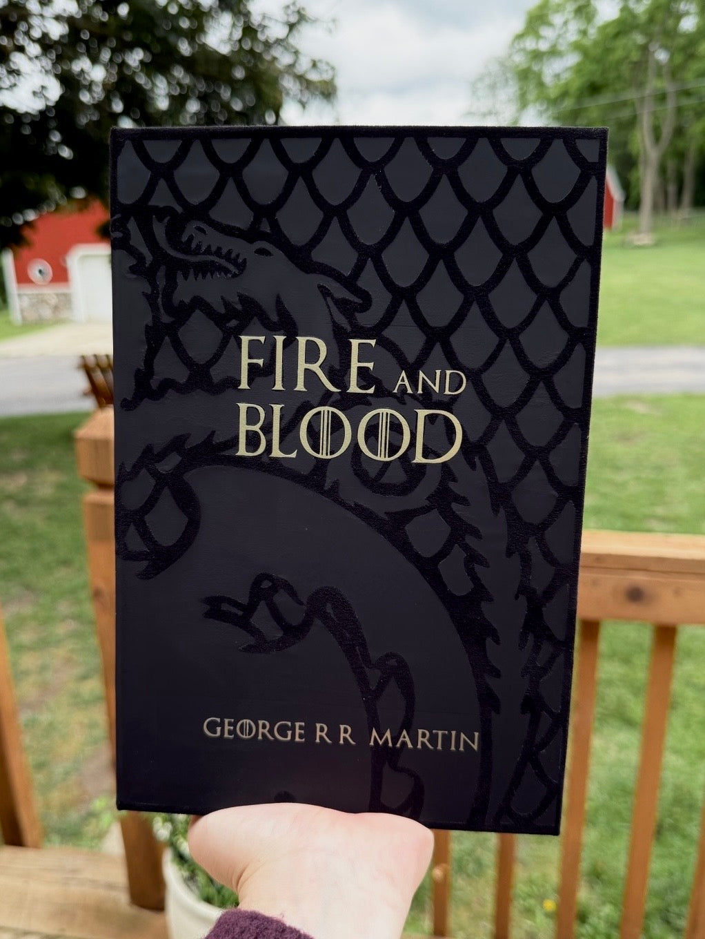 Fire & Blood Rebind - blackout edition